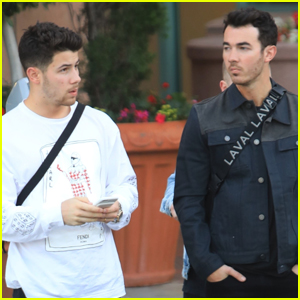 Nick Jonas Runs a Few Errands with Older Brother Kevin