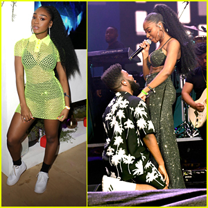 Normani Joins Khalid On Stage At Coachella Music Festival 2019