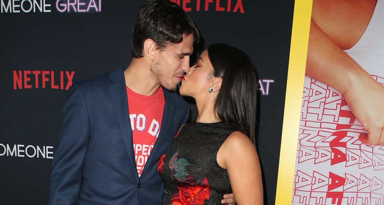 Gina Rodriguez & Fiance Joe LoCicero Couple Up at ‘Someone Great’ Premiere!
