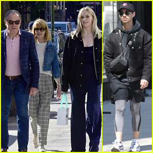 Sophie Turner Spends the Day in NYC with Her Parents & Joe Jonas!