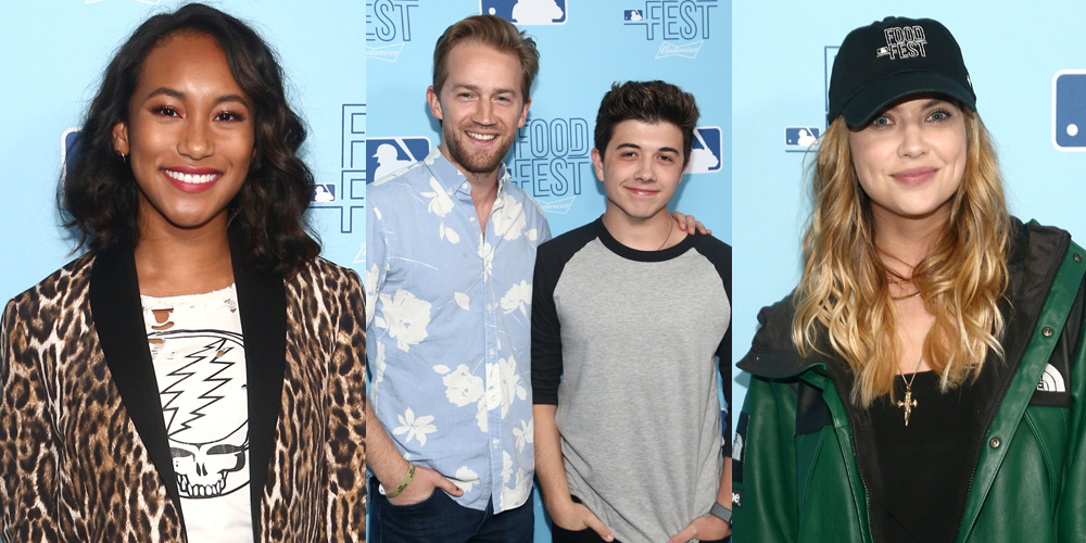Ashley Benson, Sydney Park, Emily Osment & More Hit Up MLB’s FoodFest Preview Night