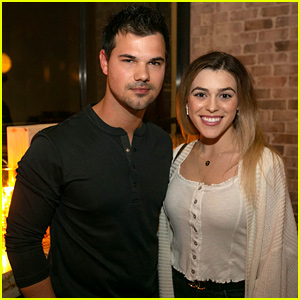 Taylor Lautner & Tay Dome Couple Up for Dinner Date