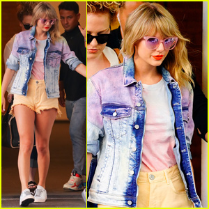 Taylor Swift Rocks Tie Dye While Out in NYC!