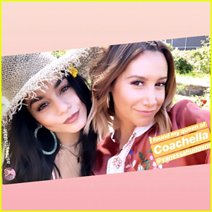 Vanessa Hudgens & Ashley Tisdale Found Each Other at Coachella 2019!