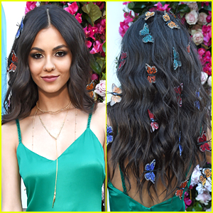 Here's How Victoria Justice's Butterfly Hair She Wore To Coachella Came Together