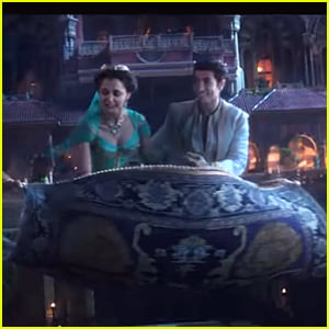 Aladdin Takes Jasmine On a Magic Carpet Ride in New Clip - Watch Now!
