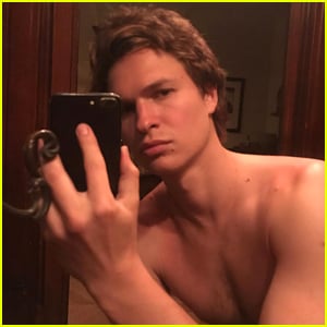 Ansel Elgort Goes Shirtless in 17 New Selfies on Instagram!