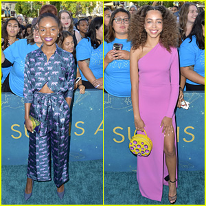 Ashleigh Murray & Hayley Law Support Charles Melton at 'Sun is Also A Star' Premiere