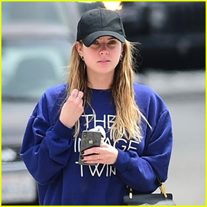 Ashley Benson Gets In Tons of Gym Time in LA
