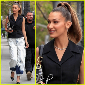 Bella Hadid Steps Out in Style for a Lunch Meeting