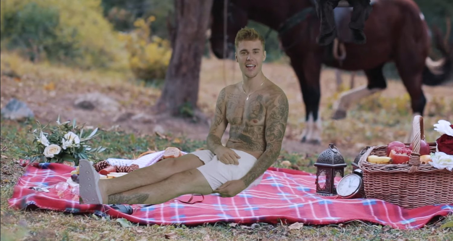 Justin Bieber Is Shirtless In Ed Sheeran ‘I Don’t Care’ Music Video
