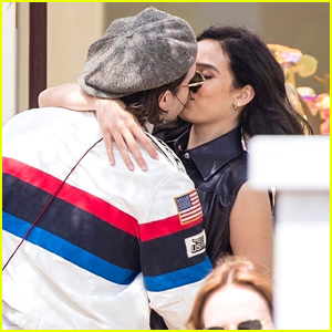 Brooklyn Beckham & Girlfriend Hana Cross Share A Cute Kiss in Cannes