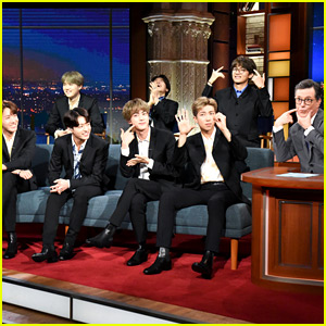 Watch BTS' Fun New Interview with Stephen Colbert!