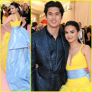 Camila Mendes & Charles Melton Couple Up For Their First Met Gala Together
