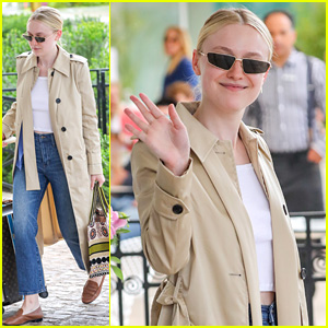 Dakota Fanning Bids Goodbye To Cannes After Red Carpet Debut at the Festival