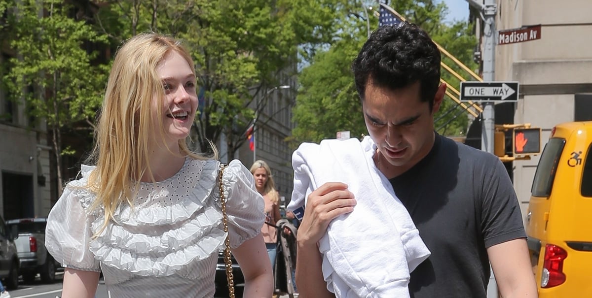 Elle Fanning Hangs Out with Max Minghella in NYC