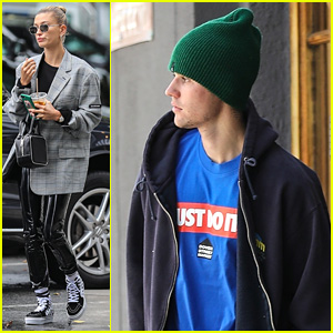 Justin Bieber Joins Wife Hailey For Spa Appointment in LA