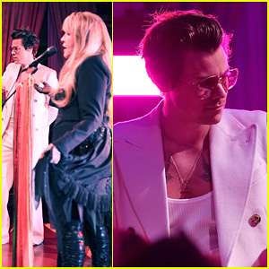 Harry Styles Performs at Gucci's Cruise 2020 After Party with Stevie Nicks
