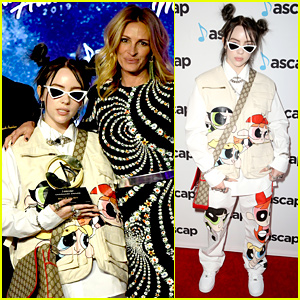 Billie Eilish Gets Support From Julia Roberts at ASCAP Pop Music Awards