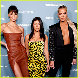 Kendall Jenner Joins Her Sisters at NBC Upfronts
