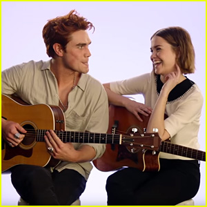 KJ Apa & Maia Mitchell Teach Fans To Play 'Twinkle, Twinkle Little Star' on Guitar (Video)