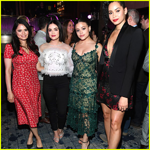 Sarah Jeffery, Lucy Hale, Ashleigh Murray & More Step Out For CW's Upfronts After Party