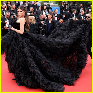 Madison Beer Makes Jaw Drops With Midnight Black Gown at Cannes Film Festival 2019