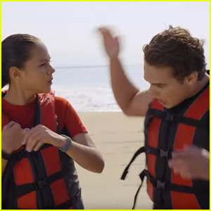 Breanna Yde Smacks Ricardo Hurtado On The Head in 'Malibu Rescue' Series Teaser