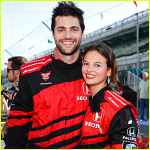 Matthew Daddario & Esther Kim Have the IndyCar Experience Ahead of Indy 500
