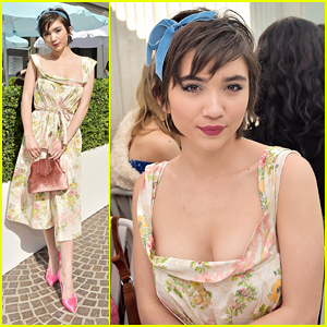 Rowan Blanchard Celebrates Mother's Day Early with at Tiffany Cafe