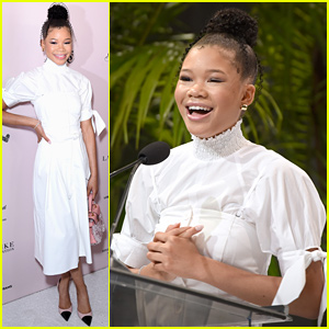 Storm Reid Accepts Women of Excellence Award at LadyLike Foundation Luncheon