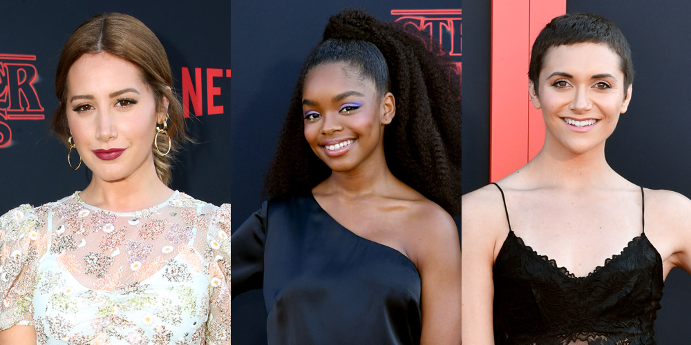 Ashley Tisdale, Marsai Martin, Alyson Stoner & More Attend ‘Stranger Things’ Premiere