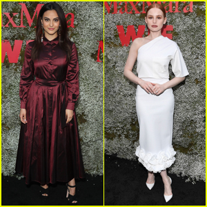Camila Mendes & Madelaine Petsch Step Out for Face of the Future Event!