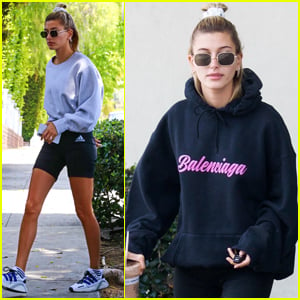 Hailey Bieber Goes Sporty for Day Out in WeHo