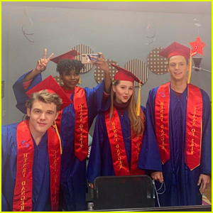'Henry Danger' Cast Graduate Home School Together On Set - See The Pics!