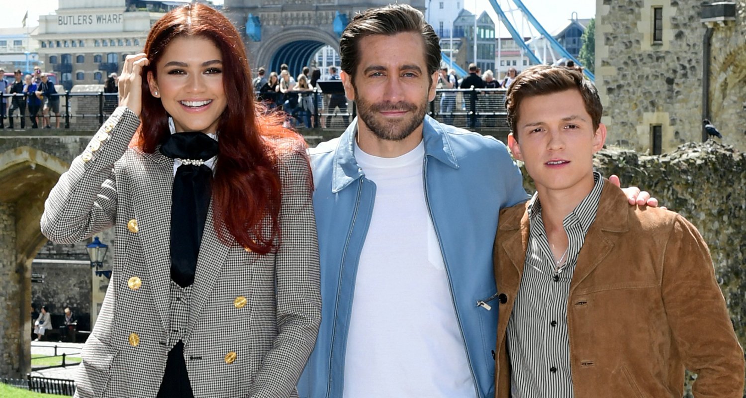 <b>Tom</b> <b>Holland</b> &amp; Zendaya Join <b>Jake</b> <b>Gyllenhaal</b> at ‘Spider-Man: Far From...