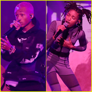 Jaden Smith Performs New Song 'Summertime in Paris' with Sister Willow - Watch Now!