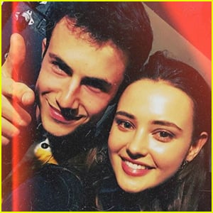 Katherine Langford Reunites With Dylan Minnette at Wallows Show