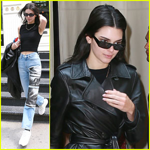 Kendall Jenner Gets In Sunday Funday at a Clothing Shop