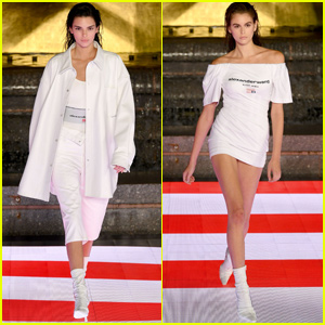 Kendall Jenner & Kaia Gerber Walk in Alexander Wang Show in NYC
