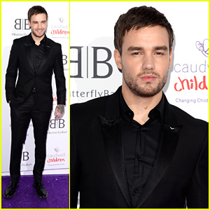 Liam Payne Suits Up Sharp For Caudwell Children's Butterfly Ball 2019
