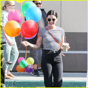 Lucy Hale Gets a Birthday Surprise From the Paparazzi!