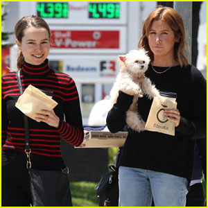 'Merry Happy Whatever' Co-Stars Bridgit Mendler & Ashley Tisdale Take Break From Filming To Celebrate National Donut Day