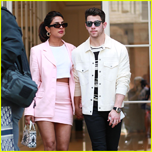 Nick Jonas & Priyanka Chopra Go Shopping at Dior in Paris