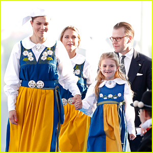 Princess Estelle Celebrates Sweden's National Day with Royal Family
