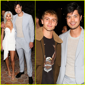 Ross Butler Suits Up For 'Superdown' Launch Party!
