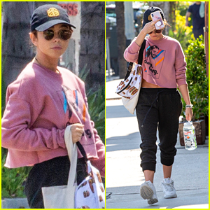 Sarah Hyland Hits the Gym in LA After Her Recent Hospital Stay