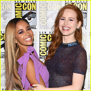 Vanessa Morgan Shares BTS Video Of Her & Madelaine Petsch 'Picking Out Snakes'