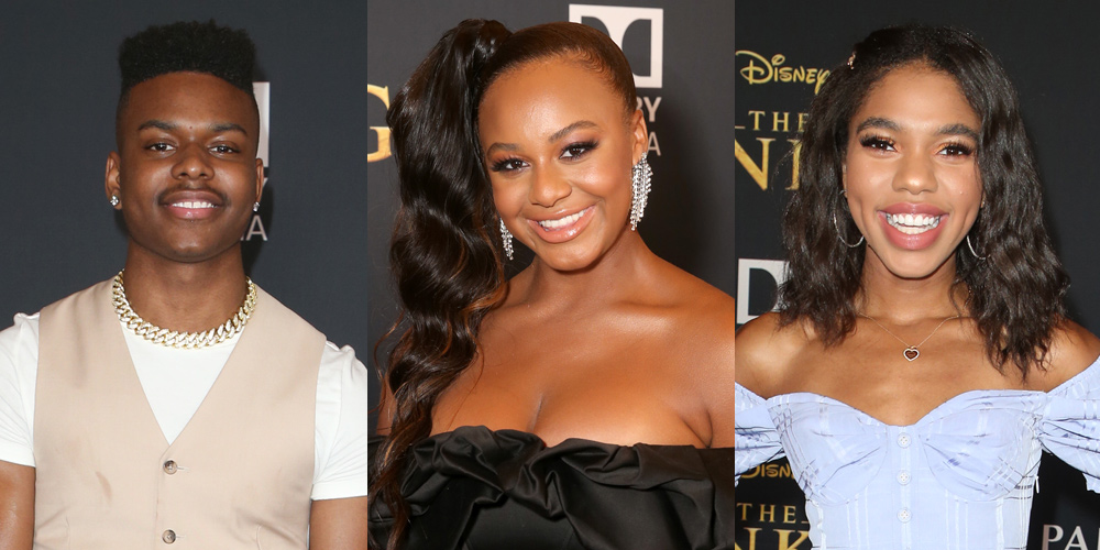 Aubrey Joseph, Nia Sioux, Teala Dunn & More Step Out For ‘The Lion King ...