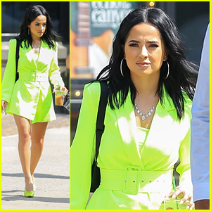 Becky G Stuns in Neon Green Ahead of Amazon Prime Day Concert